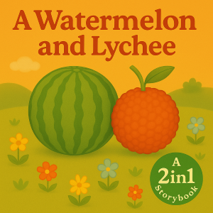 A Watermelon and A Lychee